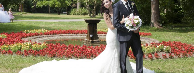 couple mariage cravate